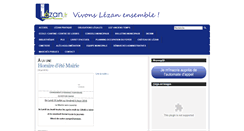 Desktop Screenshot of lezan.fr